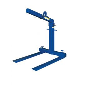 The pallet lifter is lightweight material handling equipment.